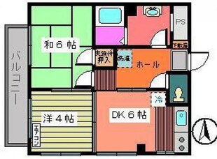 西葛西駅 徒歩9分 4階の物件間取画像